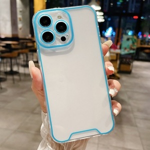 <span class=keywords><strong>Cover</strong></span> protettiva <span class=keywords><strong>trasparente</strong></span> al Neon fluorescente in <span class=keywords><strong>Silicone</strong></span> per <span class=keywords><strong>iPhone</strong></span> 15 14 <span class=keywords><strong>13</strong></span> Pro custodia per telefono - Product Image 2