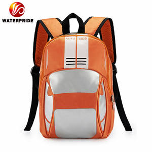 <span class=keywords><strong>Sac</strong></span> à <span class=keywords><strong>dos</strong></span> scolaire en forme <span class=keywords><strong>de</strong></span> <span class=keywords><strong>voiture</strong></span> <span class=keywords><strong>de</strong></span> <span class=keywords><strong>course</strong></span> 3D en gros pour garçons, polyester et nylon, grande capacité, fermeture éclair tendance - Product Image 3