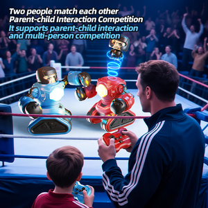 Niños Regalos Rc Jouet <span class=keywords><strong>Robot</strong></span> <span class=keywords><strong>De</strong></span> <span class=keywords><strong>Combate</strong></span> <span class=keywords><strong>De</strong></span> Plástico Niños <span class=keywords><strong>Control</strong></span> <span class=keywords><strong>remoto</strong></span> Juegos <span class=keywords><strong>De</strong></span> Juguete <span class=keywords><strong>De</strong></span> Lucha Robots 2 Jugadores para la venta con efecto <span class=keywords><strong>De</strong></span> Sonido - Product Image 3