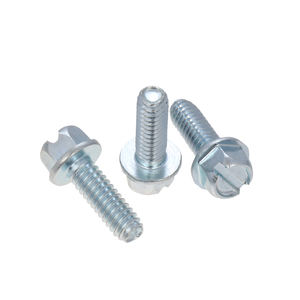 Высокая прочность M8 60 мм шестигранный фланец крепежные детали 18-8 нержавеющая сталь 3/8-16x1 горячеоцинкованный фланцевый болт - Product Image 5