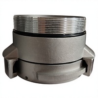 Adaptateur de raccord rapide pour tuyau d'incendie Hong'an KD100 DN100 en alliage d'aluminium, type Guillemin français
