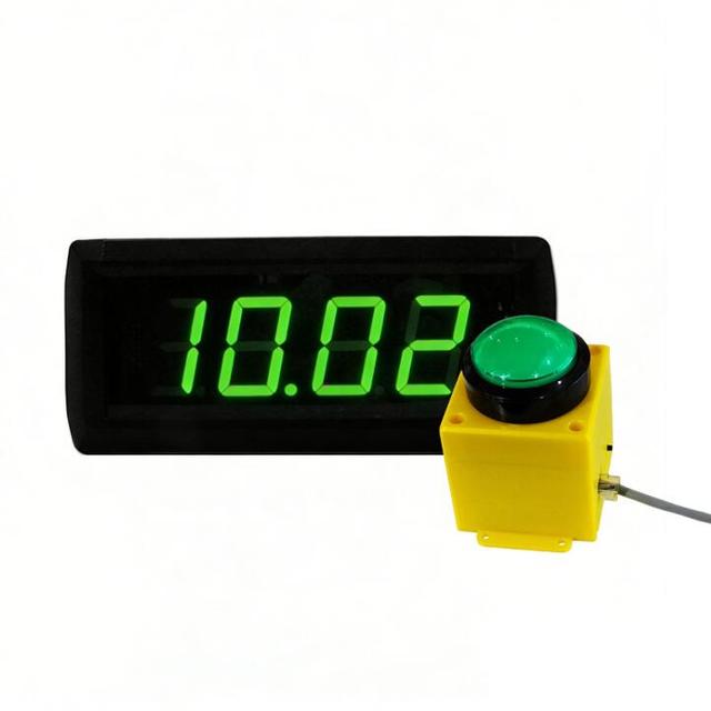 GANXIN Hot Sale Popular 10s Stop Reaction Clock LED Digital 10 Seconds Challenge Game Timer for Retail Promotion Marketing Tool