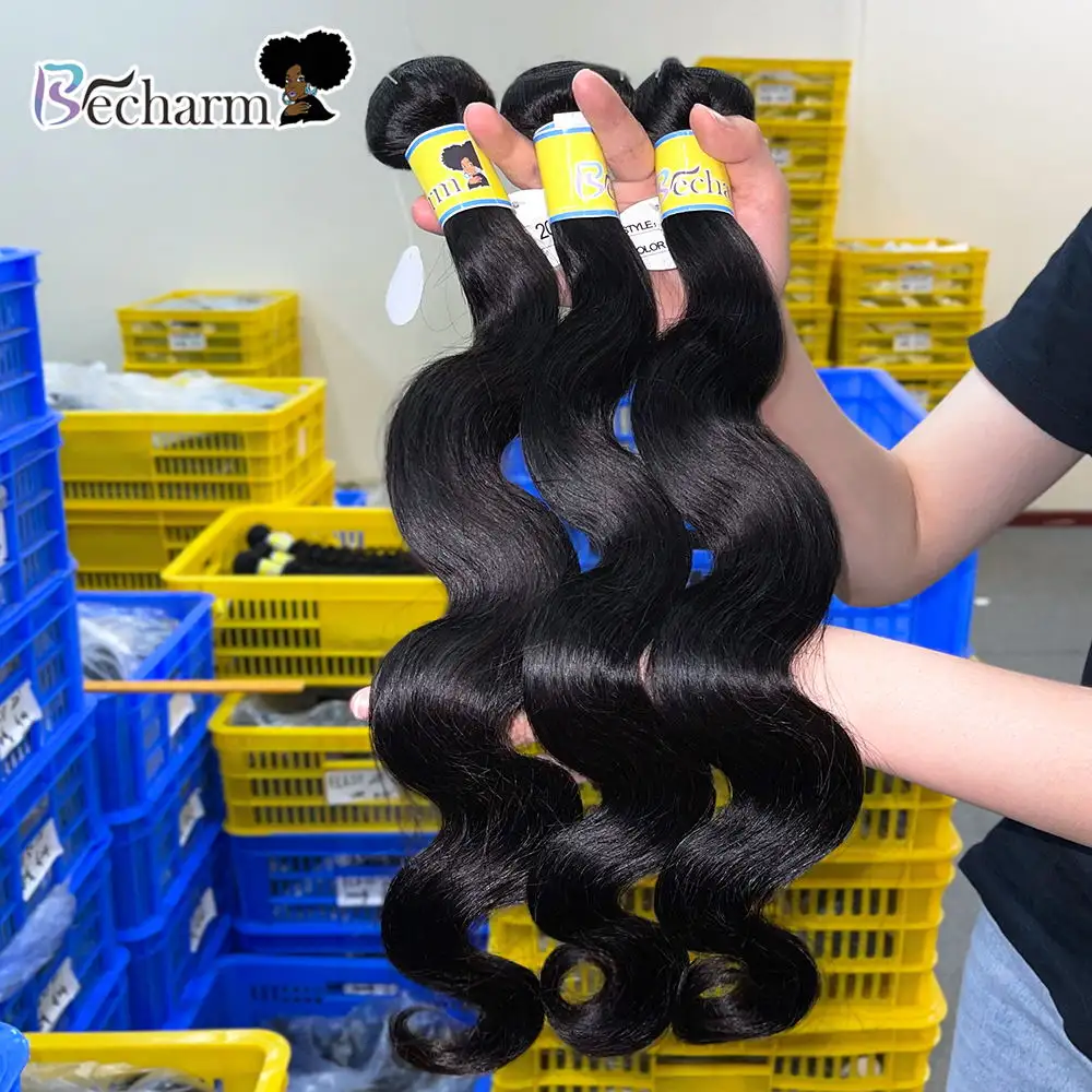 Raw Hair Toppers Virgin Indian Hair Temples Remy,South Korea Quick Weave 4 Bundle Human Hair,Hair Extension In Boundless