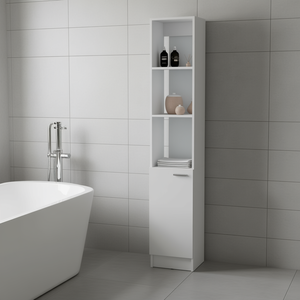 Parks Gabinete DE LINO DE 1 puerta con 6 estantes Muebles de baño - Product Image 2