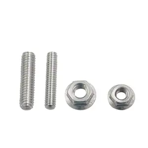 SBC น้ํามัน PAN STUD KIT โบลท์สแตนเลสชุดสําหรับ CHEVY 283 327 350 400 บล็อกขนาดเล็ก