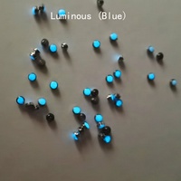 Lunette lumineuse verte et bleue 2 en 1, pour toutes les rayons, à pois