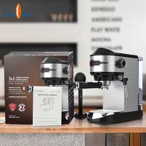 Machine à café expresso 15 bars avec pompe, pour cappuccino, avec mousseur à lait - Product Image 1