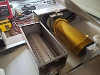 Ligne de production automatique de pain pita arabe modèle 260 avec une capacité de 60 pièces/min, acier inoxydable SUS201, lames personnalisables