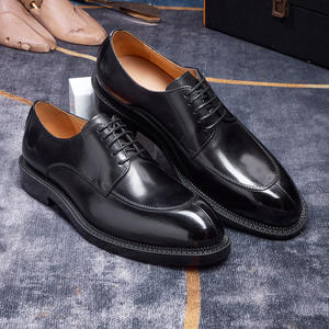 Zapatos de cuero para hombre, modelo 2026, promocionales, de cuero genuino, hechos a mano, casuales, modernos y a la moda. - Product Image 5