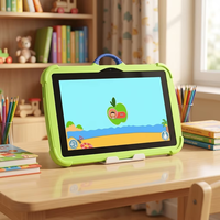 Meilleures ventes, meilleur prix, tablette pour enfants de 7 pouces, Android 12, WIFI intégré, BT, logiciel d'apprentissage IWAWA, le meilleur cadeau pour les enfants