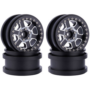 CNC-Maschine Aluminium 2,9 Zoll Beaclock Radnaben felge für RC Car Axial <span class=keywords><strong>SCX6</strong></span> 1/6 Jeep Rubicon Wrangler - Product Image 1