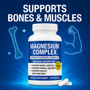 Flourisher – Complément de capsules de glycinate de magnésium à absorption élevée pour adultes – Qualité supérieure – 60 capsules – HALAL ISO - Product Image 6