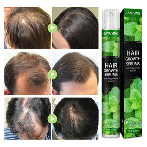 لوشن عضوي مضاد للقشرة لنمو الشعر، بخاخ سريع النمو بالنعناع العشبي، مكونات منعشة ومغذية - Product Image 3