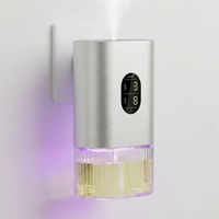 Diffuseur d'arômes mural à grande capacité avec lumière RGB pour la maison, l'hôtel, le bureau, le spa, nébuliseur à air froid