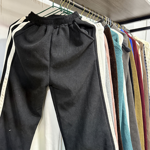 Pantalones de Pana de Pierna Ancha de Segunda Mano para Hombre, Estilo <span class=keywords><strong>Retro</strong></span> Vintage, con Acabado Lavado, para Pedidos al por Mayor - Product Image 4