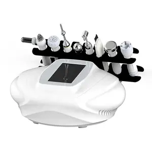 8 in 1 Face Lift Ultrasonic Salon beauty equipment macchina portatile idro facciale per la perdita di peso e la rimozione del pigmento
