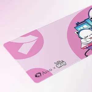 Lovely Cute <strong>pink</strong> High Quality Rubber Anti-slip Big Size Desk Keyboard Mat Mouse Pad for Gaming - Product Image 4