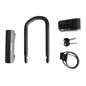 टोनीऑन एक्सेसरीज एंटी चोरी सुरक्षा स्टील चेन मोटरसाइकिल स्कूटर स्टील आयरन यू बाइक लॉक - Product Image 3