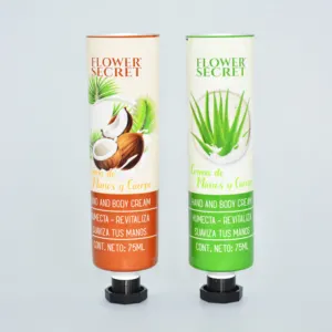 Custom Pe Plastic Empty Soft Tube 10ml 20ml 30ml 40ml 50ml 60ml 80ml 100ml Cosmetic Packaging For Hand Cream Lotion Tube