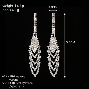 Boucles d'oreilles longues tendance, sexy et audacieuses, pour une personnalité affirmée E447 - Product Image 6