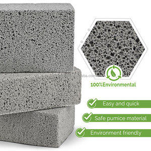 NOUVEAU Pierre ponce écologique pour le nettoyage du verre et des surfaces en mousse, mini brique grise pour barbecue domestique - Product Image 2