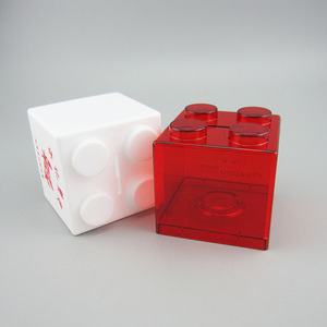 Hucha de Plástico con Forma Cuadrada, Contenedor para Monedas, Caja para Monedas - Product Image 6