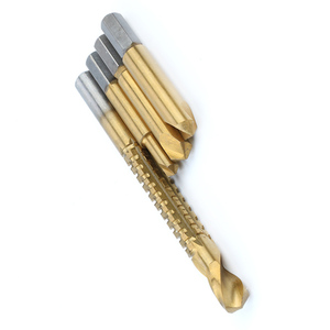 HSS 4 piezas de plástico de la Caja 3-8mm con recubrimiento de titanio fracturado tornillo de cabeza removedor <span class=keywords><strong>VI</strong></span> Taladro - Product Image 5