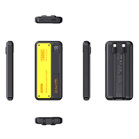 Batterie externe portable ultra-mince 10000 mAh Li-Polymère à charge rapide PD 22,5 W avec affichage numérique et entrée/sortie Type-C – Vente en gros