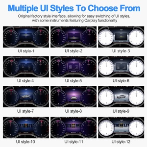 Navihua LCD Digital Cluster <b>for</b> Benz Series W205 ML GL GLE GLS GLA CLA GLC W204 LCD Instrument <b>Speedometer</b> Auto Dashboard Gauge - Product Image 5