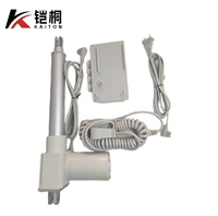 Actionneur linéaire à aimant permanent de qualité médicale 24V 6000N (600KG) IP65/66 étanche, faible bruit, efficacité IE3, pour maison intelligente et ventilateur de bateau
