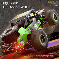 Voiture RC tout-terrain haute vitesse ZLL SG202 PRO/MAX 1:20 2.4G 4WD 44/55KMH, camion de course avec moteur brossé ou sans balais, lumières LED, arbre de transmission en métal