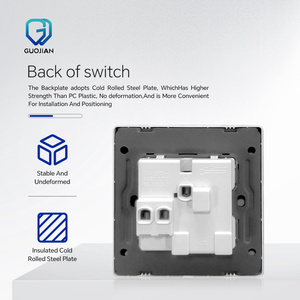 2 cách nút chuyển đổi nhà phổ ánh sáng Tường ổ cắm 220V Điện Ổ cắm điện và chuyển đổi - Product Image 5