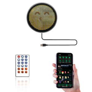 Lumière LED personnalisable pour pare-brise arrière de voiture, publicité et décoration, étanche IP65, contrôle par application Bluetooth, 5V, nouvel accessoire de voiture - Product Image 1