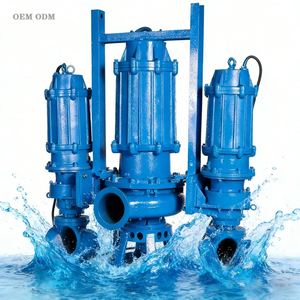 Pompe de dragage submersible électrique ZJQ grande capacité - Mélangeur sable-terre à haute efficacité de pompage - Product Image 2