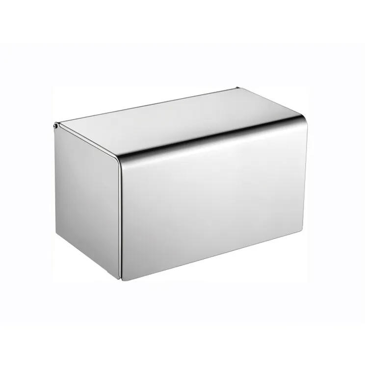 Hotel stainless steel waterproof toilet tissue paper holder box hand paper towel dispenser