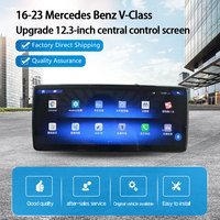 Pour les modèles Mercedes-Benz Classe V de 2016 à 2023, mise à niveau vers un écran Android intelligent de 12,3 pouces haute définition.