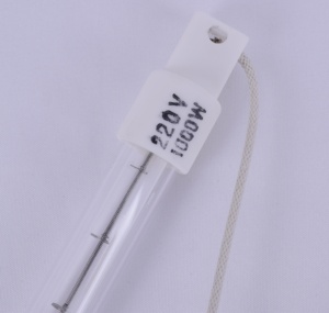 <strong>Double</strong> <strong>Layer</strong> Quartz Tube clear <strong>Halogen</strong> Heating <strong>Lamp</strong> Tungsten Wire - Product Image 5