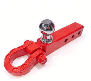 Récepteur de remorquage avec anneau en <span class=keywords><strong>D</strong></span> de <span class=keywords><strong>3</strong></span>/4 pouce pour camions et SUV, pour la récupération de véhicules - Product Image 3