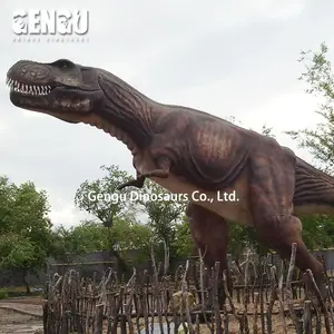 실물 같은 애니마트로닉스 공룡 T-Rex 공룡 임금 성