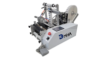 Machine d'étiquetage semi-automatique multifonction pour bouteilles rondes et couvercles, étiqueteuse pour surfaces planes
