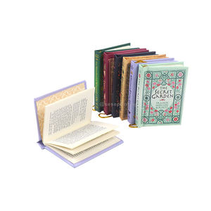 Ensemble de livres miniatures personnalisés à couverture rigide, collection exclusive, impression de livres décoratifs pour présentation - Product Image 4