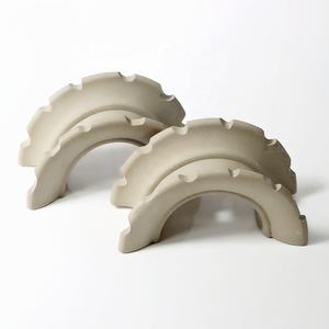 Anneau de selle en céramique industrielle Super Intalox, céramique d'alumine, résistant à la corrosion, résistant aux hautes températures, tour aléatoire - Product Image 6