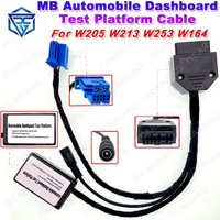 MB Automobile Dashboard Test Platform Kabel für Mercedes Benz W205 W213 W253 W164 Full LCD Instrumenten tafel Simulation Start test