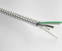 Cable Tipo AC90 o MC (BX) THHN/THWN, Núcleos AIA, Cable Blindado de 600V, Suministro de Fábrica en el Extranjero, 12/2, 14/2, 10/4