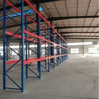 Étagères de stockage industrielles robustes en acier laminé à froid de qualité export, type poutre, construction épaisse, pour entrepôt