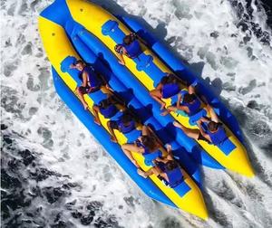 Bote Inflable de Plátano para Remolque, Equipo de Surf para Flotar al Aire Libre en <span class=keywords><strong>el</strong></span> <span class=keywords><strong>Mar</strong></span>, Flotador Grande para <span class=keywords><strong>el</strong></span> Agua - Product Image 4
