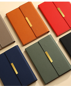 2025 New Luxury Business Office Nachfüll bares Briefpapier Tagebuch Pu Leder Magnetic A5 Journal Notebook Geschenkset mit Box und Stift - Product Image 4