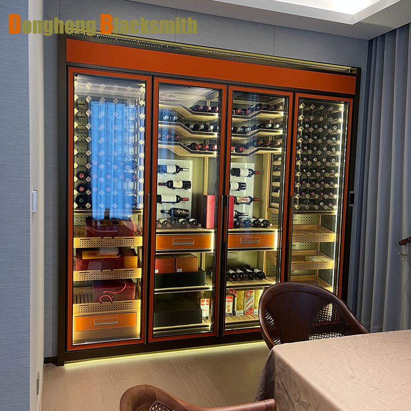 Luxury Dual zone Stainless Steel Wine