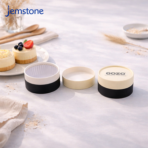 Venta de Fábrica: Caja Redonda de Cartón Ecológica para Pasteles y Postres, Tubo de Papel Kraft para Empacar Tartas de Queso, Personalizable - Product Image 4