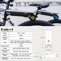 Kit d'assistance électrique pour la conversion de vélo de montagne en vélo électrique, en promotion, exportation vers l'Europe, les États-Unis, le Japon et la Corée du Sud